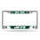 New York Jets License Plate Frame Chrome Printed Insert