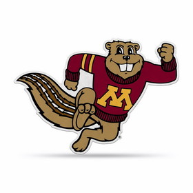 Minnesota Golden Gophers Pennant Shape Cut Mascot Design
