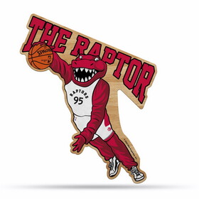 Toronto Raptors Pennant Shape Cut Mascot Design