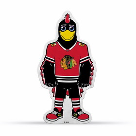Chicago Blackhawks Pennant Shape Cut Mascot Design