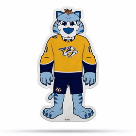 Nashville Predators Pennant Shape Cut Mascot Design