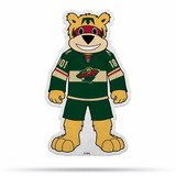 Minnesota Wild Pennant Shape Cut Mascot Design