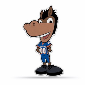 Boise State Broncos Pennant Shape Cut Mascot Design