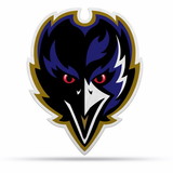 Baltimore Ravens Pennant Shape Cut Logo Design