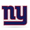 New York Giants Pennant Shape Cut Logo Design