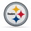 Pittsburgh Steelers Pennant Shape Cut Logo Design