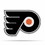 Philadelphia Flyers Pennant Shape Cut Logo Design