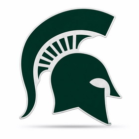 Michigan State Spartans Pennant Shape Cut Logo Design
