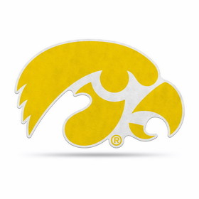 Iowa Hawkeyes Pennant Shape Cut Logo Design