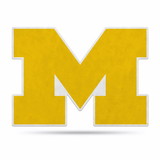 Michigan Wolverines Pennant Shape Cut Logo Design
