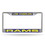 Los Angeles Rams License Plate Frame Laser Cut Chrome