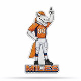 Denver Broncos Pennant Shape Cut Mascot Design