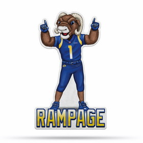 Los Angeles Rams Pennant Shape Cut Mascot Design