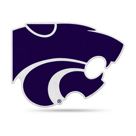 Kansas State Wildcats Pennant Shape Cut Logo Design