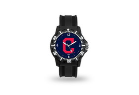 Cleveland Indians Watch Men's Model 3 Style with Black Band