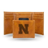 Nebraska Cornhuskers Wallet Trifold Laser Engraved