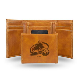 Colorado Avalanche Wallet Trifold Laser Engraved
