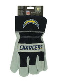 Los Angeles Chargers Gloves Work Style The Closer Design Alternate