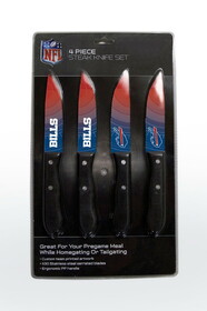 Buffalo Bills Knife Set Steak 4 Pack