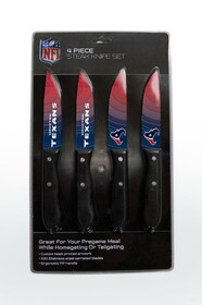 Houston Texans Knife Set Steak 4 Pack