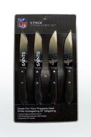 New Orleans Saints Knife Set Steak 4 Pack