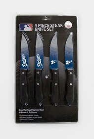 Los Angeles Dodgers Knife Set Steak 4 Pack