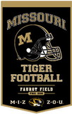 Missouri Tigers Banner 18x27 Wool PowerHouse