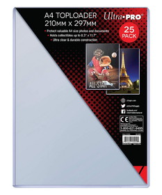 Top Loader A4 Size - 210mm x 297mm - 8.3x11.7 (25 per pack)