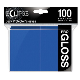 Ultra Pro Eclipse Gloss Standard Sleeves 100 Pack Pacific Blue