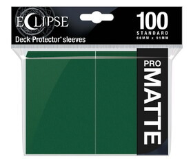 Ultra Pro Eclipse Matte Standard Sleeves 100 Pack Forest Green