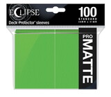 Ultra Pro Eclipse Matte Standard Sleeves 100 Pack Lime Green