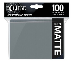 Ultra Pro Eclipse Matte Standard Sleeves 100 Pack Smoke Grey