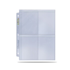Ultra Pro 4-Pocket Secure Pages (100ct)