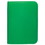 Ultra Pro Vivid 4 Pocket Zippered PRO-Binder Green