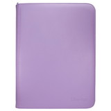 Ultra Pro Vivid 9 Pocket Zippered PRO-Binder Purple