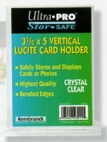 Ultra Pro 1/2 3 1/2x5 1/8 Vertical Lucite Card Holder