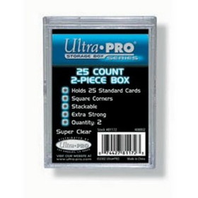 Ultra Pro 25-count 2-Piece Case (2-pack)