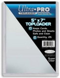 Ultra Pro Toploader - 5x7 (25 per pack)