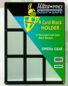 Ultra Pro 9 Card Holder Black