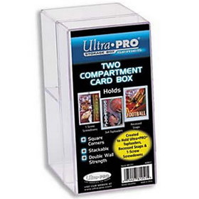 Ultra Pro Clear 2 Piece Compartment - Screwdowns