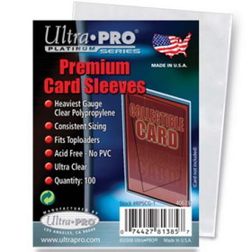 Ultra Pro Platinum Card Sleeve - (100 per pack)