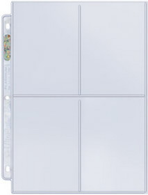 Ultra Pro 4-Pocket Pages 204D (100ct)