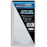 Ultra Pro Toploader - 3-3/8x 7-1/4 Ticket (25 per pack)