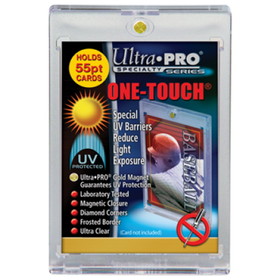 Ultra Pro One Touch UV Card Holder with Magnet Closure - 55pt