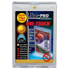 One Touch UV Card Holder with Magnet Closure - 75pt