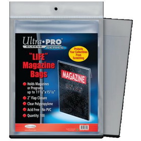 Ultra Pro Life Magazine Bags (100 per pack)
