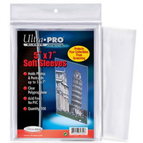 Ultra Pro Ultra Pro 5" x 7" Card Sleeve - (100 per pack)