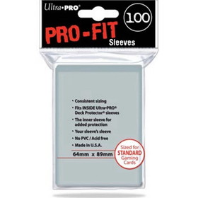 Ultra Pro Deck Protector - Pro Fit - Clear (100 per pack)