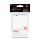 Ultra Pro Deck Protectors - Small Size - White (One Pack of 60)