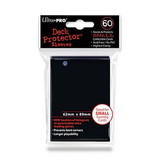 Ultra Pro Deck Protectors - Small Size - Black (One Pack of 60)